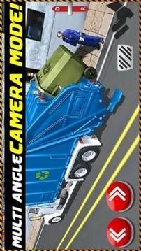 Garbage Truck : New York City Dump Truck Driver游戏截图2