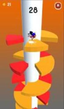 Helix Duck Tales Jump游戏截图2