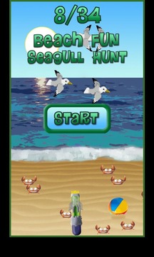 Beach Fun Seagull Hunt游戏截图1