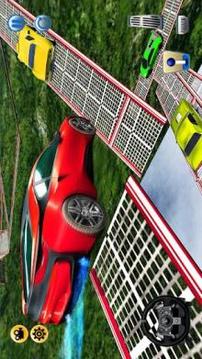 Crazy Mission Impossible Car Stunt Driving Game游戏截图2