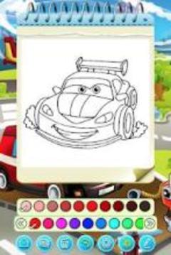 Cars Coloring Book Games游戏截图5