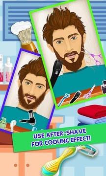 Beard Barber Makeover Salon游戏截图5