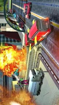 Truck Robot Fire Fighter Real War Simulator游戏截图4