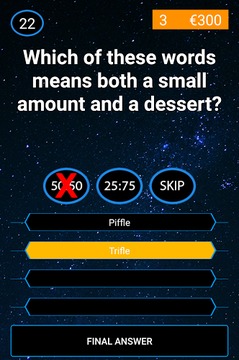 Millionaire Quiz 2017游戏截图4