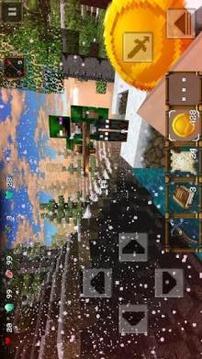 Winter Blocks : Craft Exploration游戏截图3