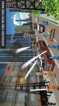 Firefighter Truck Simulator: Rescue Games游戏截图4