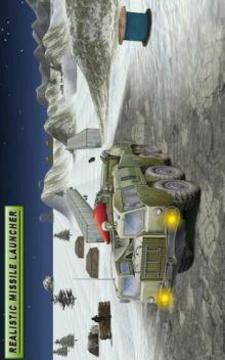 Missile launcher US army truck 3D simulator 2018游戏截图4