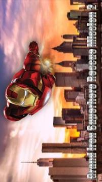 Grand Iron Superhero Robot Flying Rescue Mission 2游戏截图1