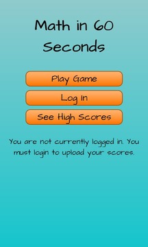 Math in 60 Seconds Free游戏截图2