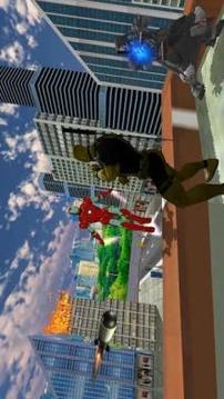 Flying Iron Superhero Man 2018-City Rescue Mission游戏截图1