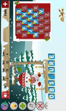 Christmas Hangman Deluxe游戏截图1