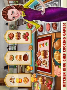 厨房国王厨师烹饪游戏游戏截图3