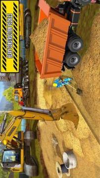 Heavy Excavator Crane: Building Construction Game游戏截图5