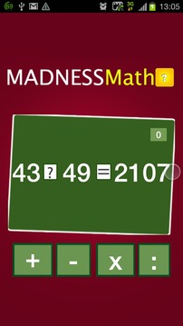 Madness Math游戏截图1