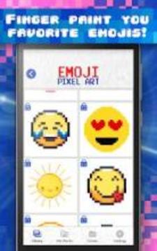 Emoji Art - Pixel Art Coloring Book游戏截图4