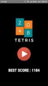 2048 Tetrix - Merge the moving tiles游戏截图3