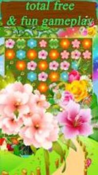 Flower Crush : Best Game Blossom Flower Mania游戏截图4