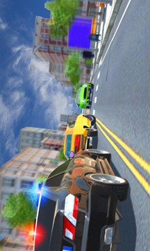 警方在城市追逐小偷游戏截图3
