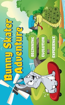 Bunny Skater Adventure游戏截图2