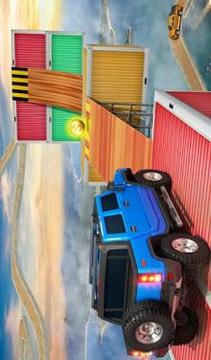 Offroad Jeep Prado Driving - Car Stunt游戏截图3