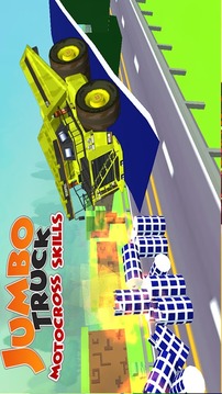 Big Truck mmx Uphill Top stunt游戏截图3