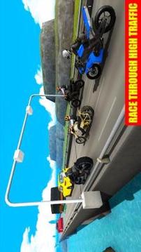 Highway Moto Bike Rider Game 2019游戏截图1