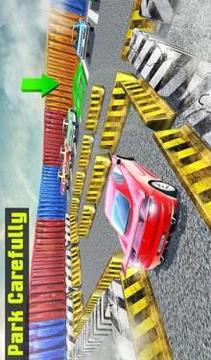 Impossible Race Car Driving Stunts Transform Robot游戏截图3