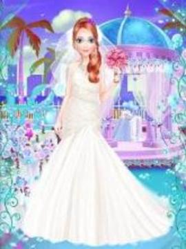 Makeup Salon : Ice Princess Wedding Makeover Games游戏截图1