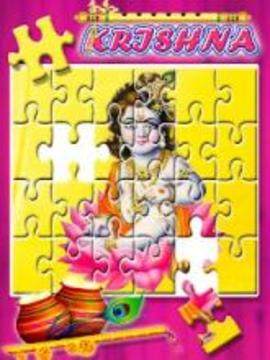 Radha Krishna Games : Gopi Krishna Jigsaw Puzzle游戏截图3