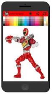 power rangers coloring游戏截图3