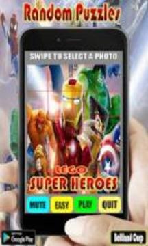 Random Lego SUPER HEROES Puzzles游戏截图2