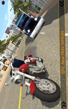 Furious City Moto Bike Racer游戏截图4