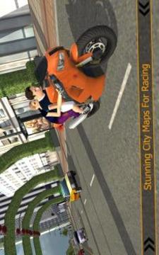 Furious City Moto Bike Racer游戏截图3