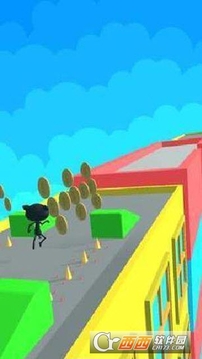 黑猫跳跃无尽跑酷游戏截图2