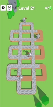 人类彩绘道路游戏截图2