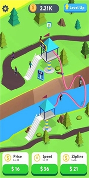 滑索放置3D游戏截图2