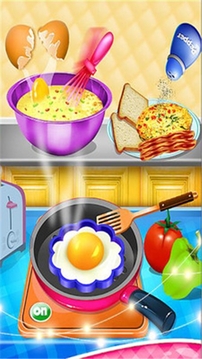 早餐烹饪小吃游戏截图2