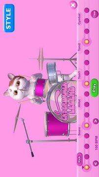 Cat Drummer Legend  Toy游戏截图2