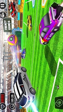 汽车足球比赛游戏截图2