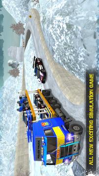 OffRoad Police Transporter Truck Games游戏截图1