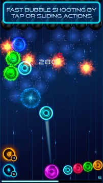 MB2: glowing neon bubbles游戏截图1