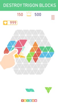 Trigon! Free 1010 Puzzle Game游戏截图3