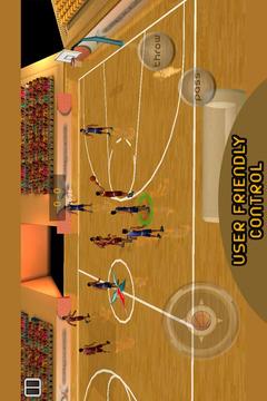 真正的3D篮球：全场对决游戏截图5