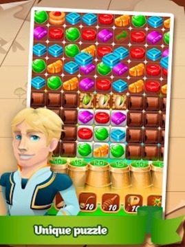 甜蜜王国 - 糖果匹配3游戏截图3
