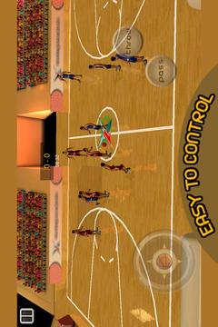 真正的3D篮球：全场对决游戏截图4