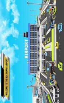 Blocky Airport Ground Flight Staff Simulator Game游戏截图2