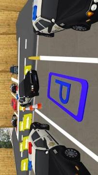 Police Car Parking Adventure 3D Free游戏截图2