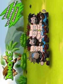 DinoAge: Prehistoric Caveman & Dinosaur Strategy!游戏截图2