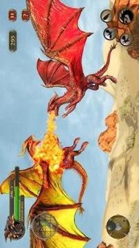 Dragon Simulator Attack 3D Game游戏截图3