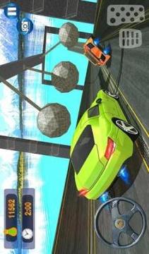 Mega ramp car driving - impossible car flip游戏截图4